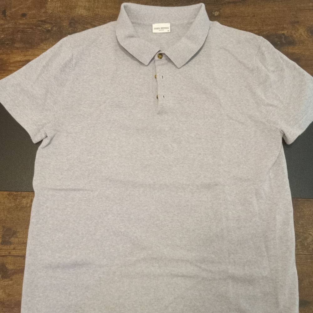 John Henric Merino Wool Polo